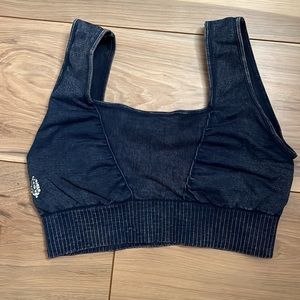 Free People Square Neck Good Karma Bra